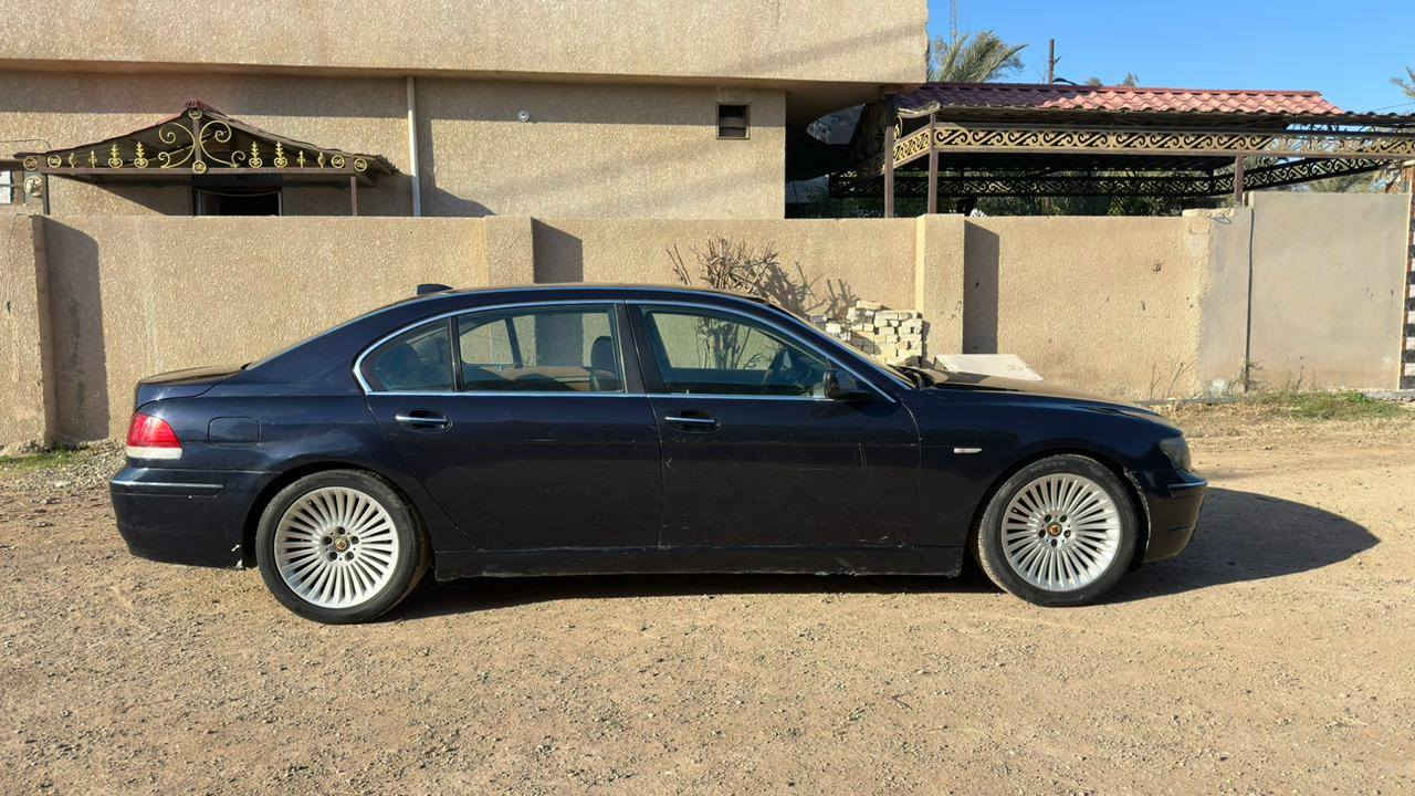 السلام عليكم BMW  750 Li موديل 2008 طويله رئاسي رقم دولي. بغداد باسمي تحويل ثاني يوم سعر 105  الاتصال  ***********  مكان بغداد
