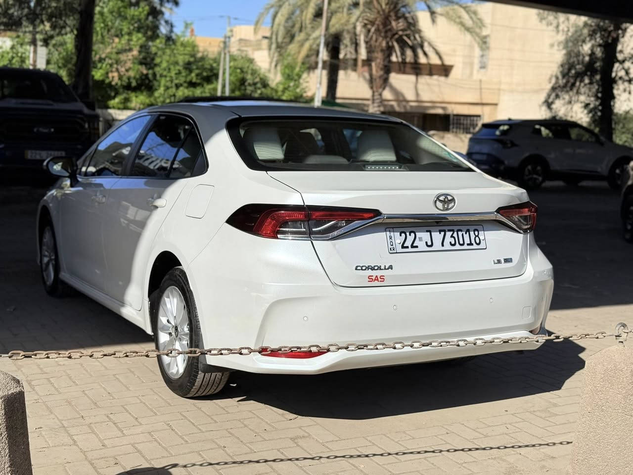 سلام وعليكم 
كورلا 2022 خليجي فول 
شركه SAS 
فتحه وبصمه 
شحن واير لس 
ماشيه 78 فقط
الرقم : اربيل بسمي 
السياره : مكفوله كفاله عامه 
السعر : 169 
العنوان : بغداد / الصليخ 600 
اللاستفسار : ***********
