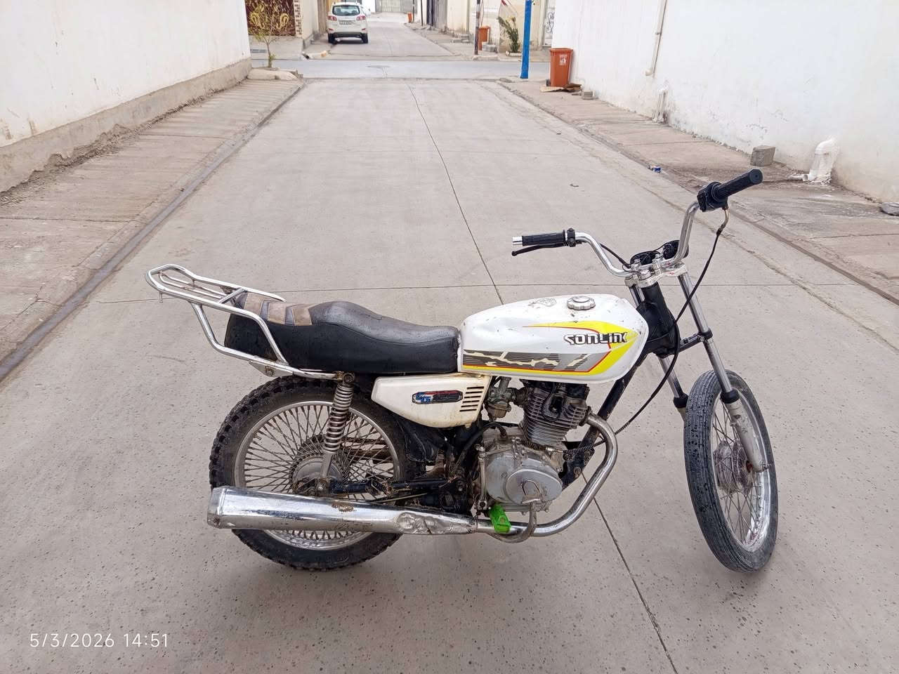 مـاطـور 4گـیــر لـلـبـیـع مـودیــل 2018 
محرك بشرط لاصرف ولاصـوت..
تـایــرات جــدیـــد..
صالانسە ابوصــوت ..
هـندر واحـد یـشـتـغـل✔
مابـي اي عیـب 
دبـلات شـــغـــال..✔
نشـط وشلعــە مـعـدل فــول یـشـگ الــگـاع✔
الـســعــر 200وبــي مجال للشراي شراي تعال خاص اواتصال علی
رقم موبایل ***********
