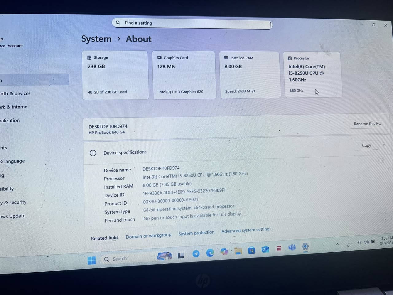لابتوب للبيع السعر ٩٠ مع جنطه وشاحنه
المكان سوق الشيوخ


**إذا كنت صاحب هذا الإعلان وتريد حذفه لأي سبب، رجاءا أرسل رسالة إلى الدعم الفني**