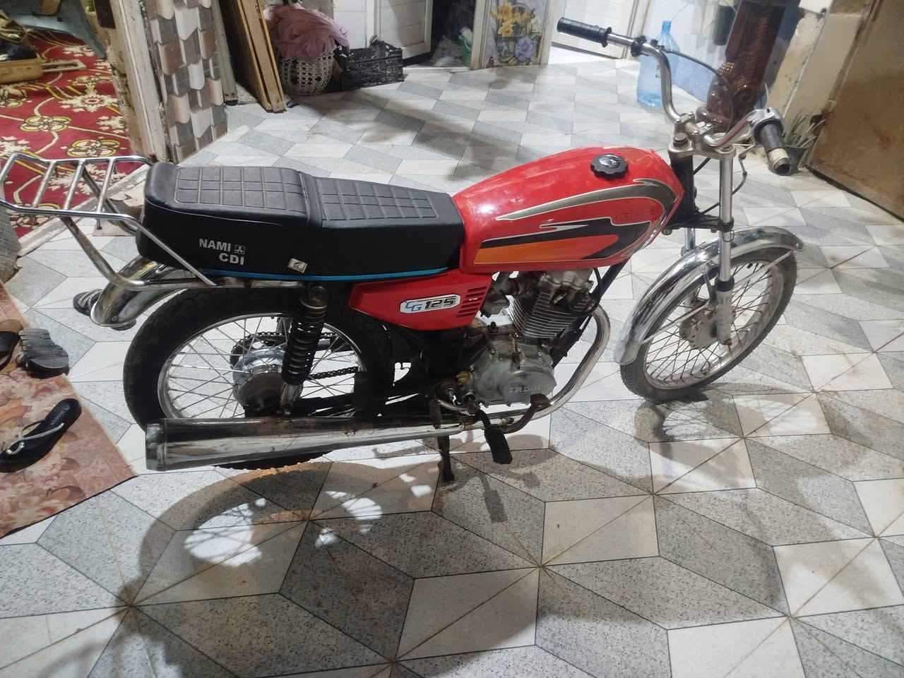 سلام عليكم دراجه اربعه كير كلك مكاني كربلاء فريحه السعر 400 وبيه مجال قليل ***********
