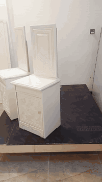 غرفة جديدة صار 17يوم من جبتها عراقي تصميم تركي كلش نظيفه تجي اشوف ابعي...