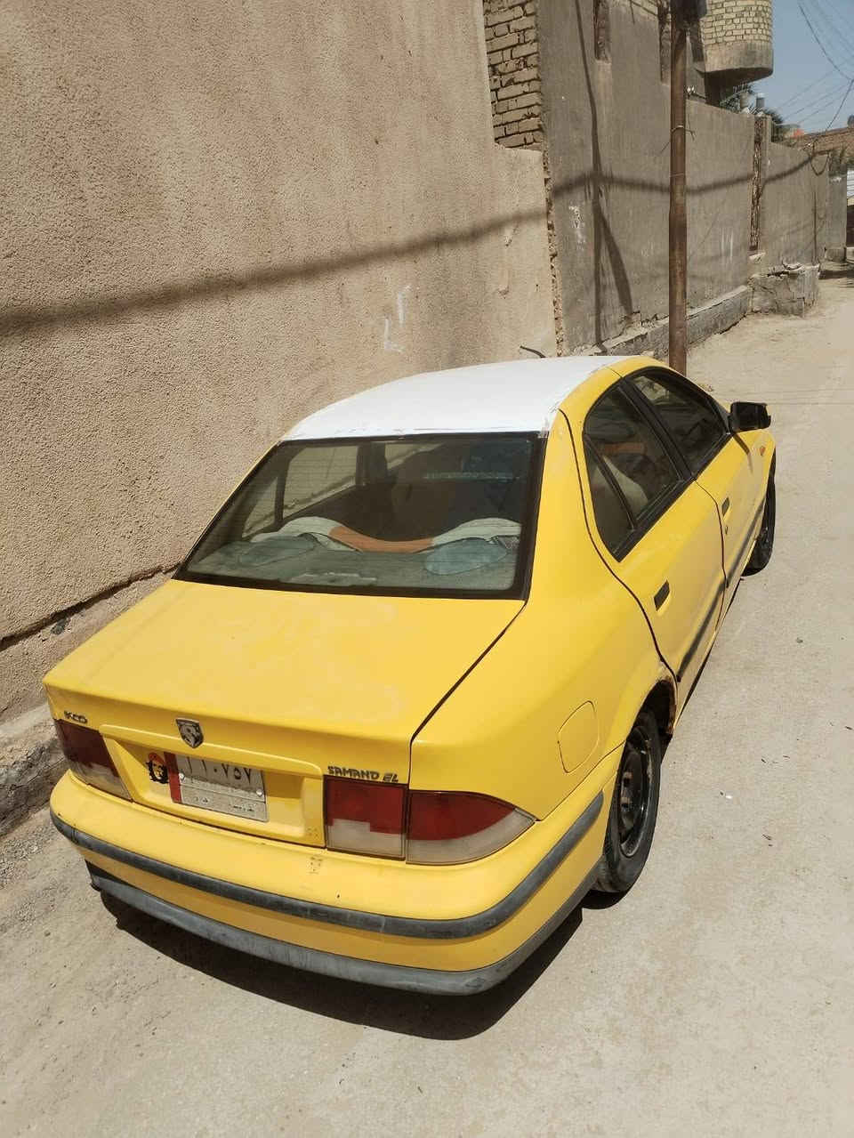 سمند موديل ٢٠٠٩ (كفاله عامه)
لاضربه ولاتبديل ولاصبغ 
 مكينه وكير مكفولات شرط فرنسي شواصي لافطر ولالحيم تخم تاير كهربايئات شغاله رقم قادسيه اصوليه راعي موجود مامسوؤل للهيئه وغرامه
مكان سياره النجف
السعر ١٨ وبيهه مجال
للإستفسار ***********
