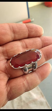 ياقوت باريسي • صياغه يدويه ثقيله • ٣.٥ سم