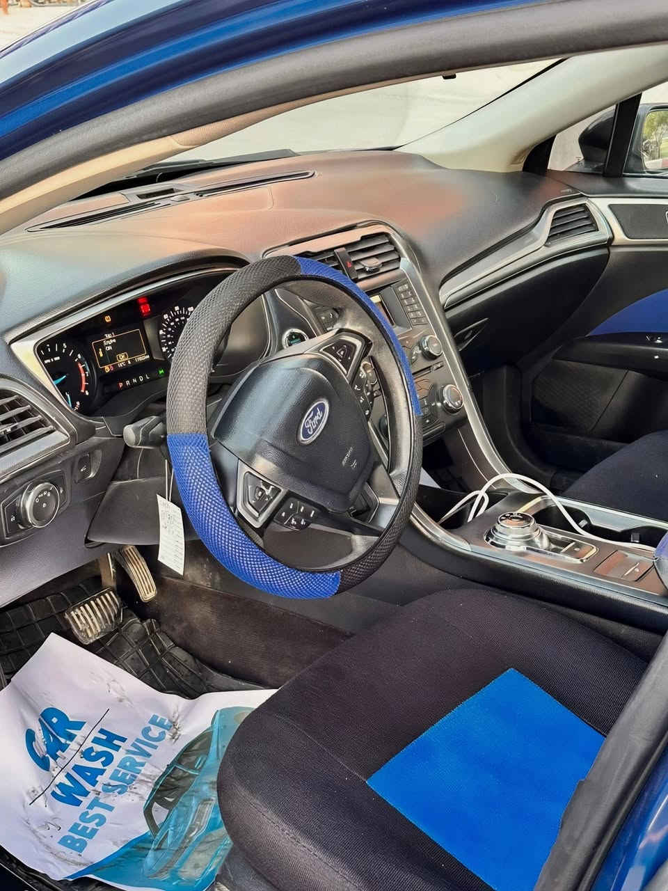 فورد فيوجن 2017
محرك 2500 تنفس طبيعي بدون توربو 

 كير اوتماتيك (ماوس) 6 سرعات 

لون ازرك وارد امريكي بيها اربع قطع صيغ

المواصفات.
بصمة تشغيل
كاميره خلفيه
تحكمات ستيرن
تحديد سرعه
رادار(امامي وجانبي)
لايت LED 
شاشه صغيره بلوتوث AUX USB 
هاند بريك كهرباء

مكان السياره. دهوك
سعر 113 وبيها مجال عليها 8 ورقات غرامه تنقطع من سعر ترهم بيع او مراوس تحياتي للجميع

للاستفسار
***********
***********
