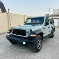 Jeep -Wrangler موديل:2024 محرك:4توربو  مصفات سبورت s جملغ بوليندصبغ شا...