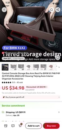 قطع غيار • بى ام • X1 X2 ٢٠١٦-٢٠٢٢