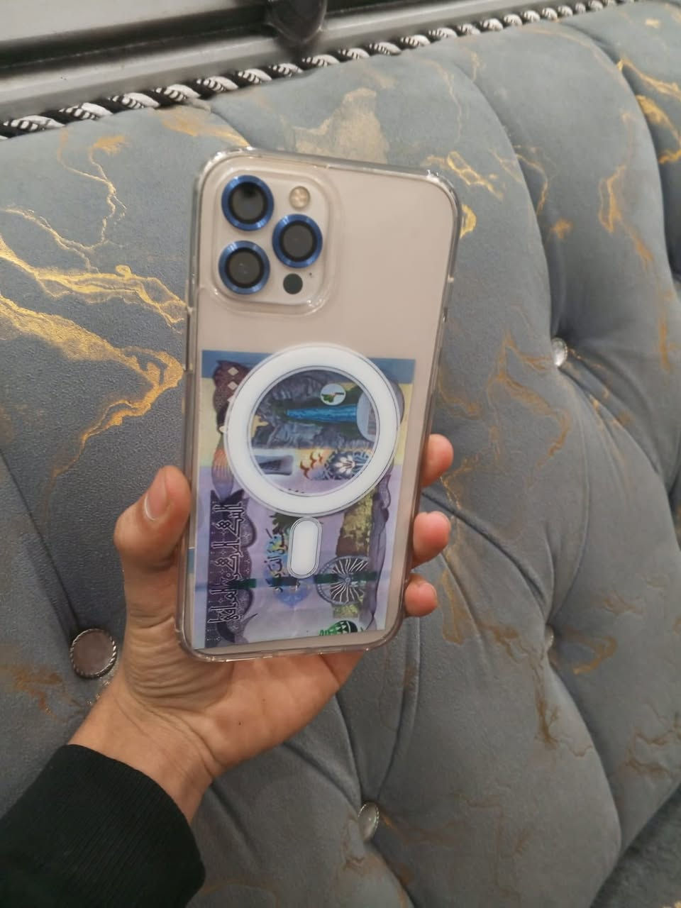 السلام عليكم ورحمة وبركاته أيفون12 برو ماكس تلفون نضيف مبدل شاشه وكاله 3خيارات السعر 380 وبي مجال رقم الهاتف *********** متواجد واتساب
