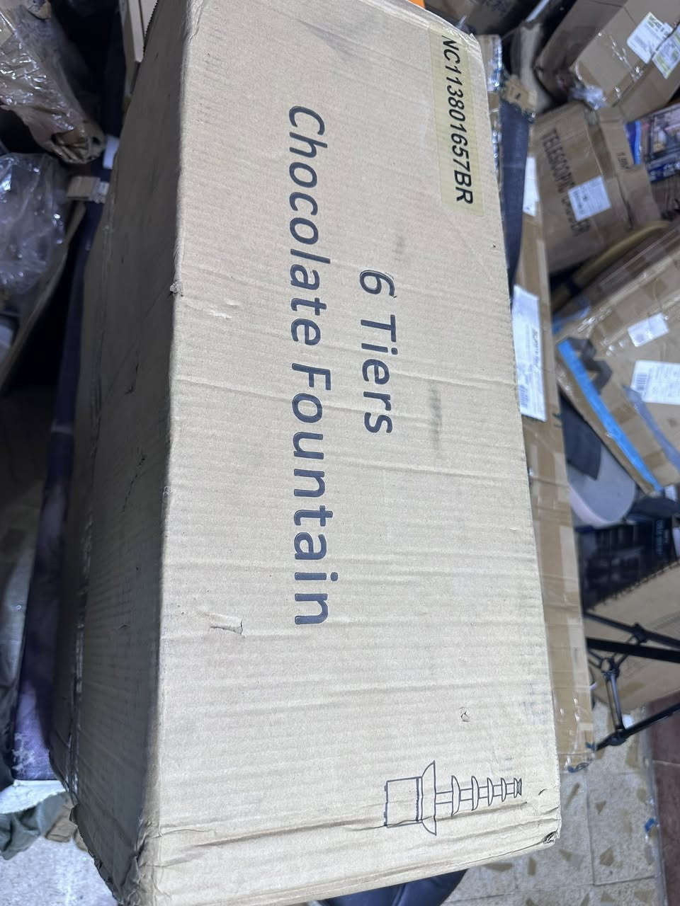 بسم الله ، نافوره مال شكولاته معلوماتها موضحه ب الصور كامله أنطونا بيها سعر ب اليرضي الله متوفر توصيل كل العراق 
تكون 6 طوابق قوتها 300 واط و سعتها مكتوب 3 كيلو


**إذا كنت صاحب هذا الإعلان وتريد حذفه لأي سبب، رجاءا أرسل رسالة إلى الدعم الفني**