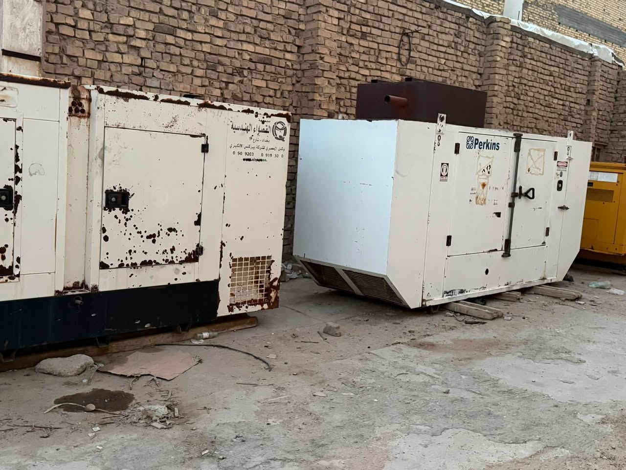 مولدات بيركنز عدد ثلاث 110 كيفي115كيفي 150كيفيعله الفحص جاهز ***********
