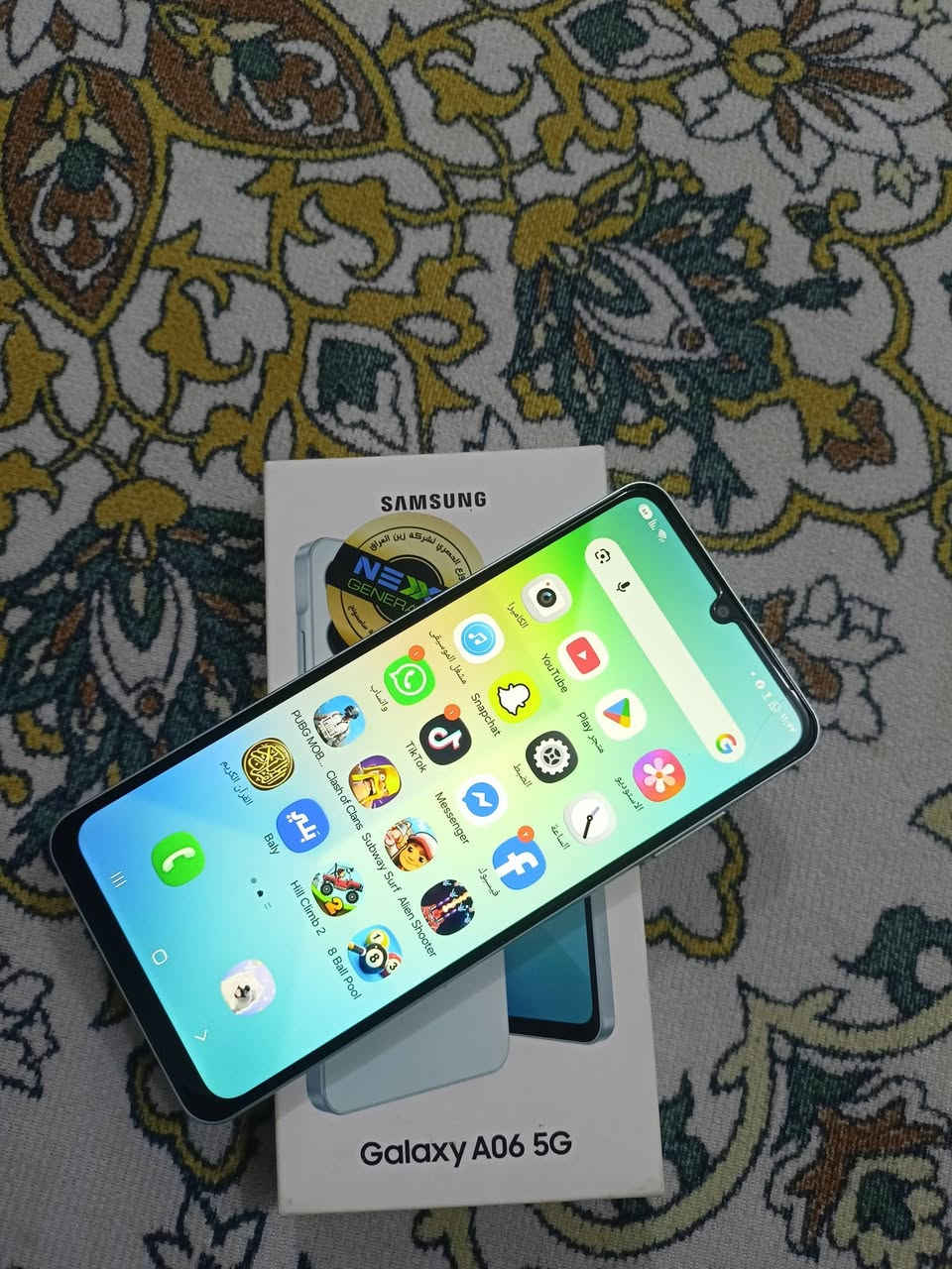 كلكسي A06 5G ذاكره 64 اصدار 16 الحديث اخر اصدار بصمه وجه واصبع جهاز لا مفتوح ولا مصلح غراضه كامله بس فطر كلش كلش خفيف فوك وصغير مبين ابد والباقي مكفول مكاني بغداد سعر قفل قفل 75 الف من الاخير


**إذا كنت صاحب هذا الإعلان وتريد حذفه لأي سبب، رجاءا أرسل رسالة إلى الدعم الفني**