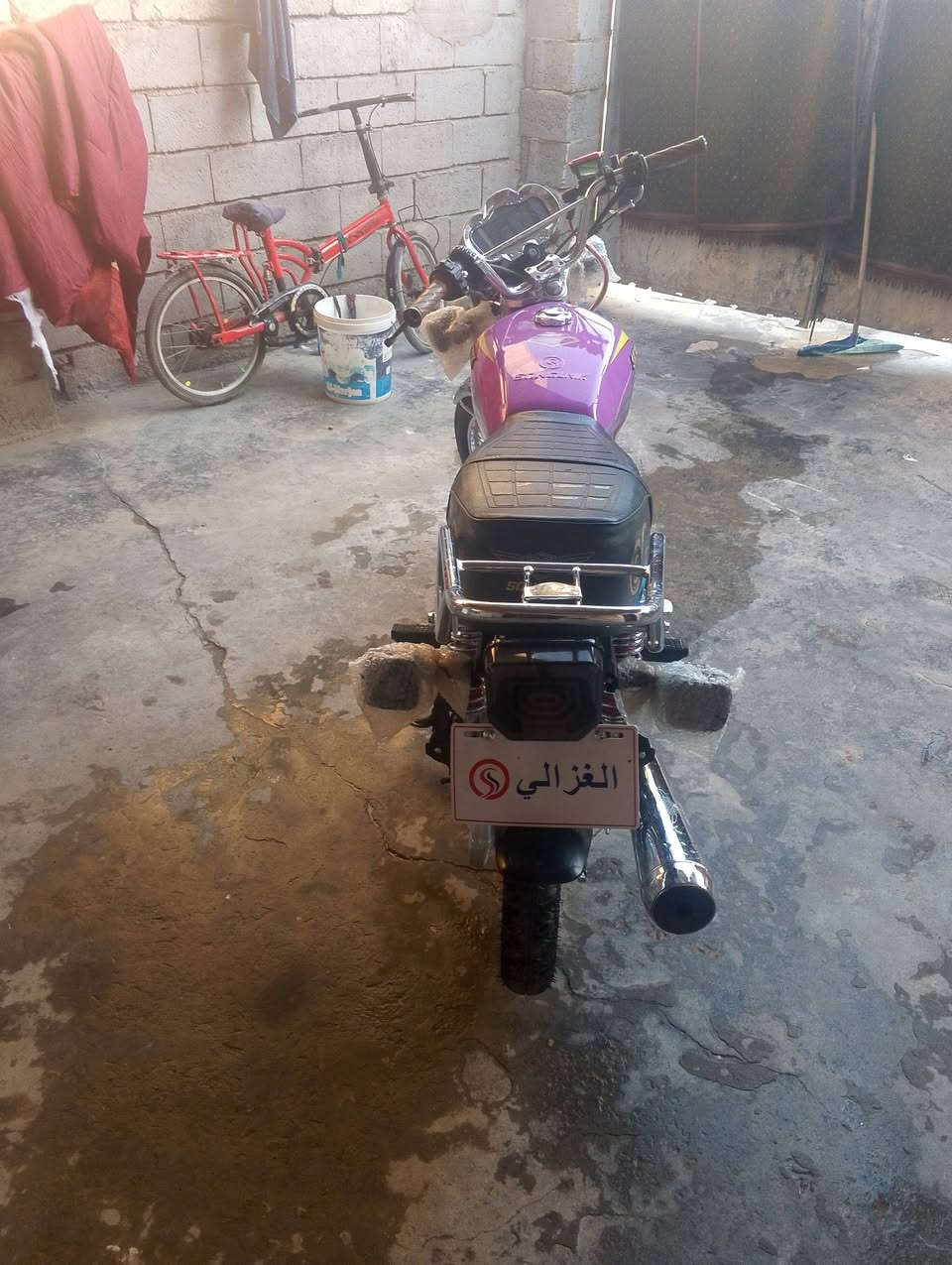 سلام عليكم دراجة تايكر البيع موديل 26 وراق سعر 800  دراجة كامله  صالي شهر من منزل معرض مكاني سكندري‏ رقمي ‪***********‬‏
