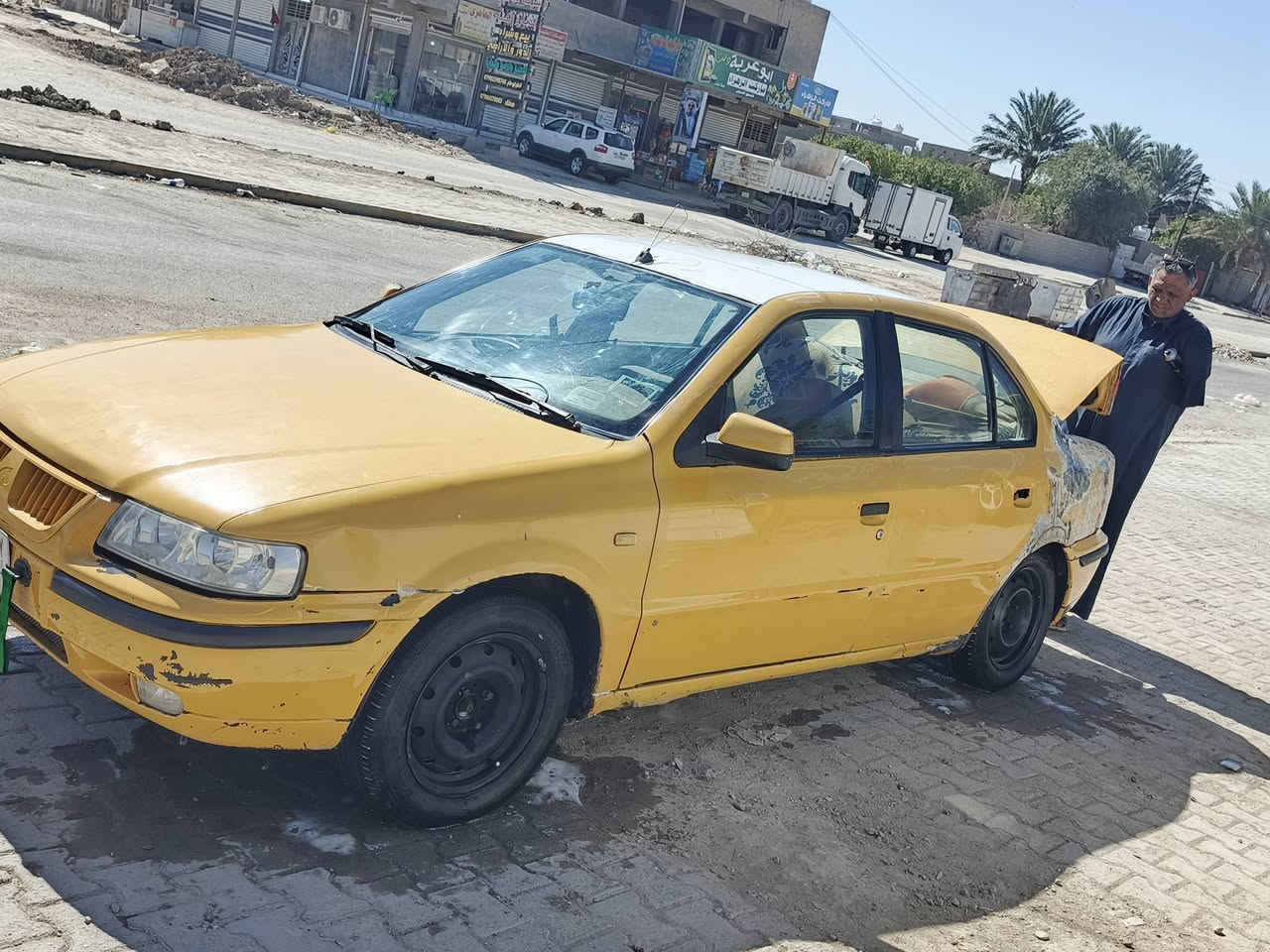 السلام عليكم سمند موديل ١٠رقم كربلاء مشروع وطني سنويه 27 مداور اشوكت ما تحب سعره ١٩$وبيه مجال مكان بغداد ***********واتساب موجود
