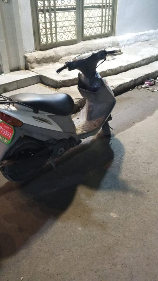 سلام عليكم ادرس120 للبيع الدراجه نكره سلف الدراجه نضيفه وحلوه مابيها نقص العنوان الشعب حي البساتين السعر425وبيها مجال الرقم ***********
