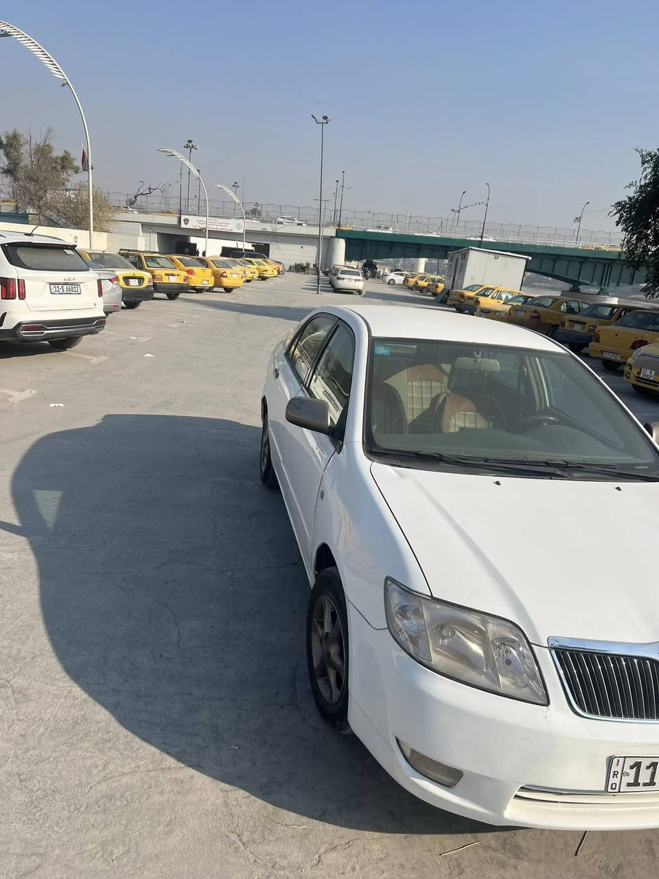 السلام عليكم
كورله بكاشو 2006 السياره نضيفه بعنه الكلمه حجم المحرك 1600 السياره بيه صبغ صفحه السايق وباب وحاملغ صفحت اليمنه اني ابيعلك حزام بدون شواسي ولا لغود كير ومكينه بل جيس عنوان السياره بغداد الكاضميه 

***********
