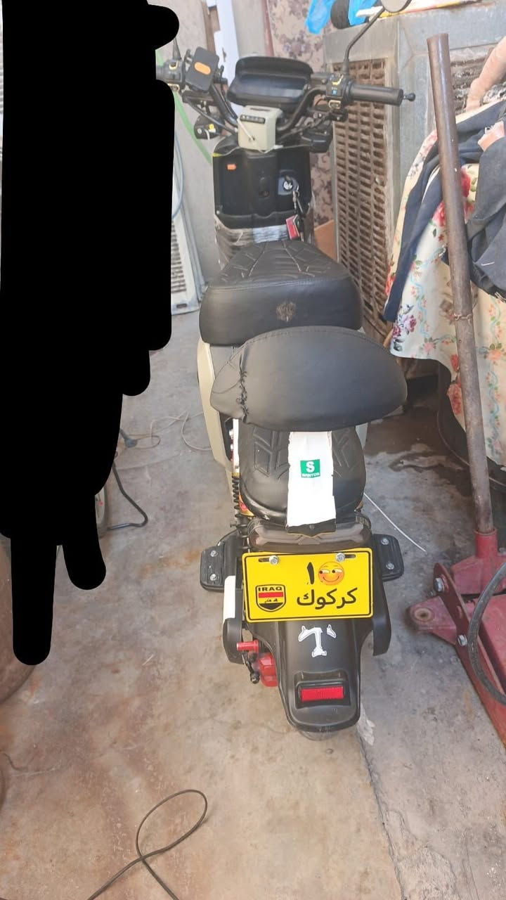 السلام عليكم دراجه للبيع موديل 2026 دراجه جديده بعدها سعرها 450 وبيها مجال قليل مكاني كركوك حي الاسرى والمفقودين رقمي ***********
