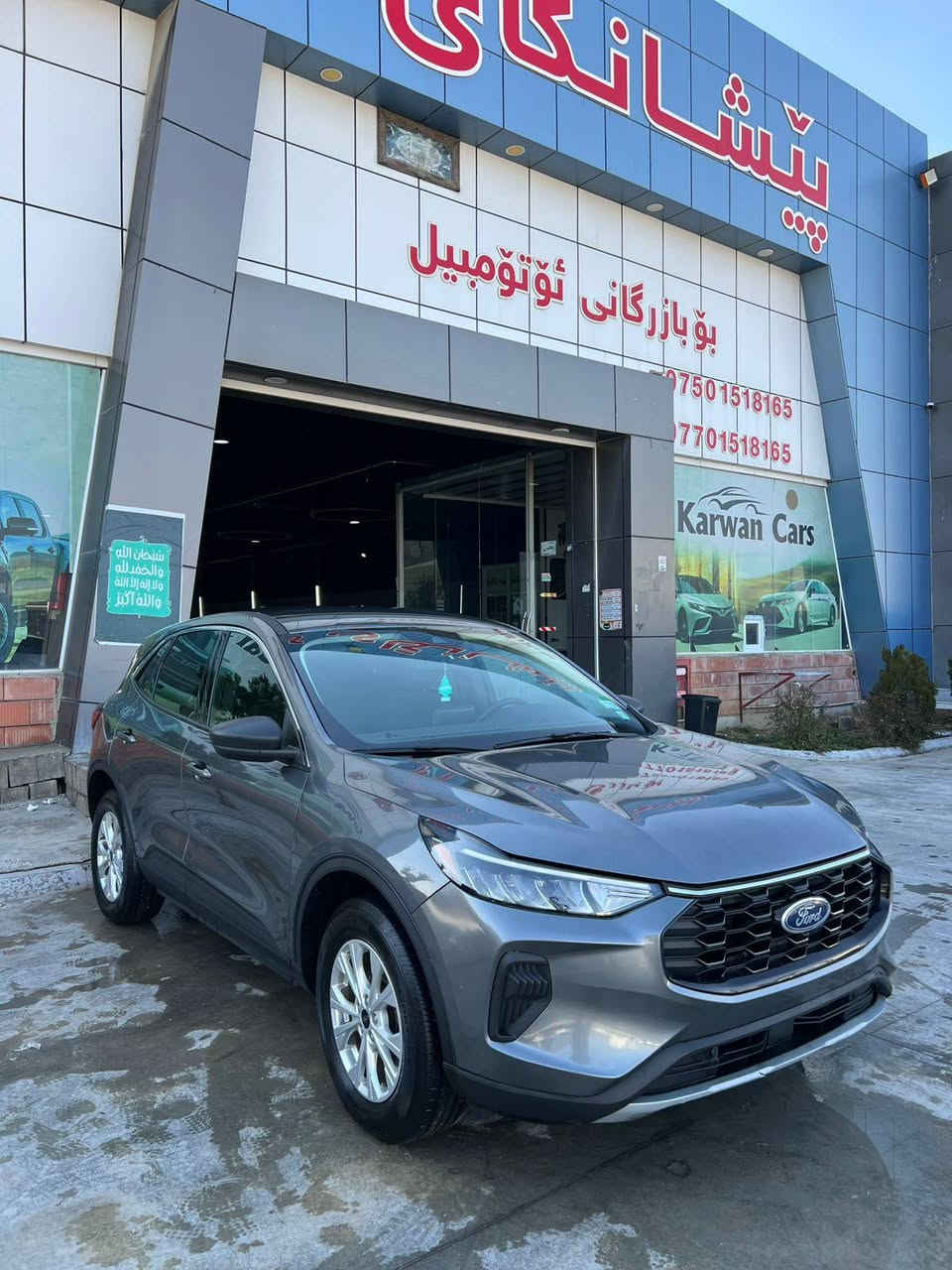 فۆرد ئسکیب2024دەبڵ اکسل بی ئیرباگ بەس بۆنیت بۆیاغ بی داخیلی زمارەکاتی نەشکاوە 90ڕۆزی لەگەڵە
مواسەفاتەکانی
دەبل اکسل
سندوق شەفت (کارەبایی) 
بەسمە
کوشن کارەبایی
کوشن گەرم
شەغال
ئاوینە ڕادار
یەدە بەسمە
1FMCU9GN1RUA37356
نرخی 132گەڵا
***********
*********** رانية, السليمانية
