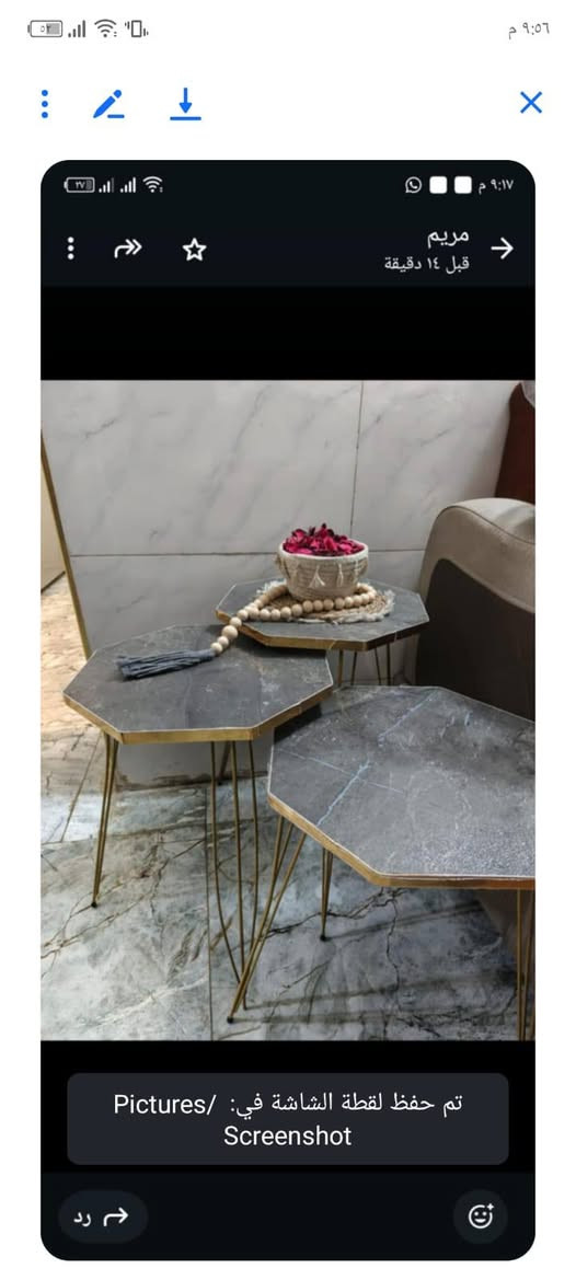 كاونتر تفصال 3 قطع تكمه ثكيل 175 الف 
غساله سوبر امبريال 16 كيلو 175 الف
طبلات 3 قطع 20 الف 
للاستفسار ممتواجد ع الفيس : 
***********
