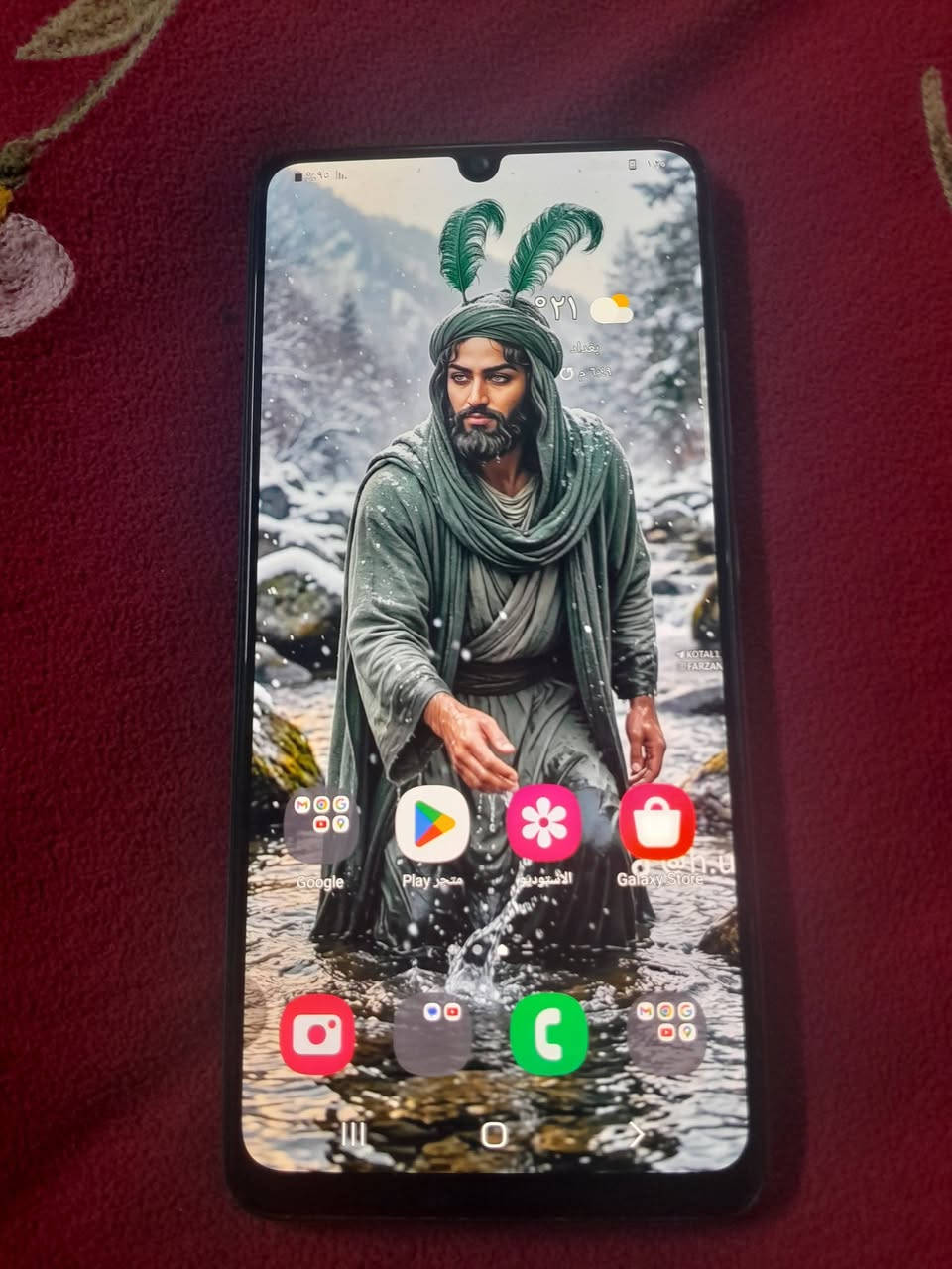 السلام عليكم شباب جهاز سامسونك اي 32 جهاز نضيف مامفتوح مال جناي بيع ومراوس ذاكره 128داخليه 6 60بفريم بوبجي السعر 125وبي مجال بصمات شاشه بصمه وجه كلشي شغال بي مادخل تصليح  العنوان كربلاء موجود واتساب***********
