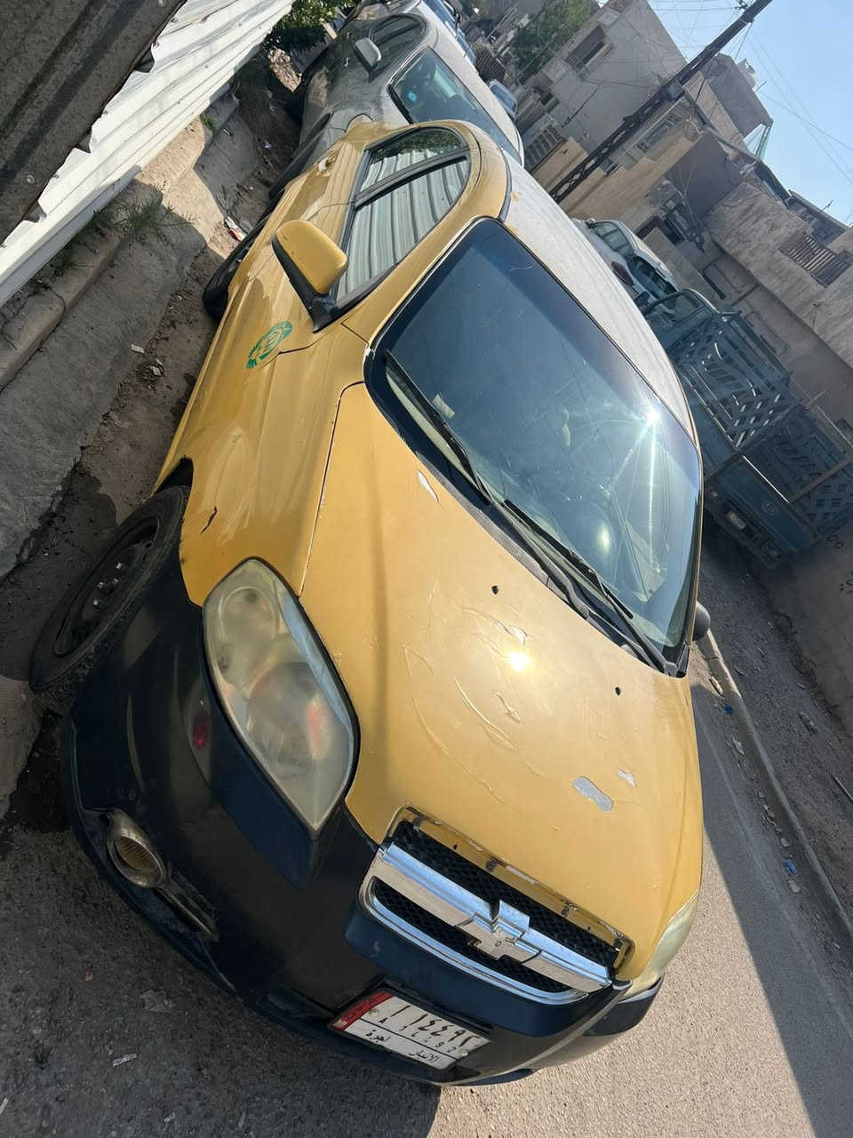 السلام عليكم افيو خليجي داخل بيجي واسود 2009 صدر جديد تبريد شغال شادلهة شاشة مصفرة هيئة وغرامات رقم انبار بسمي تحويل مباشر 
نقوصات السيارة زوج تاير 
وبيهة صوت بل مكينة مكينة شغالة 
مكان السيارة البياع الشرطة الرابعة 
رقم ***********
