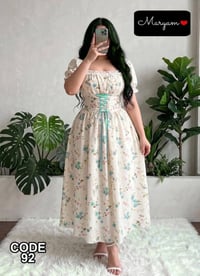فستان • فري سايز • ٣ ألوان