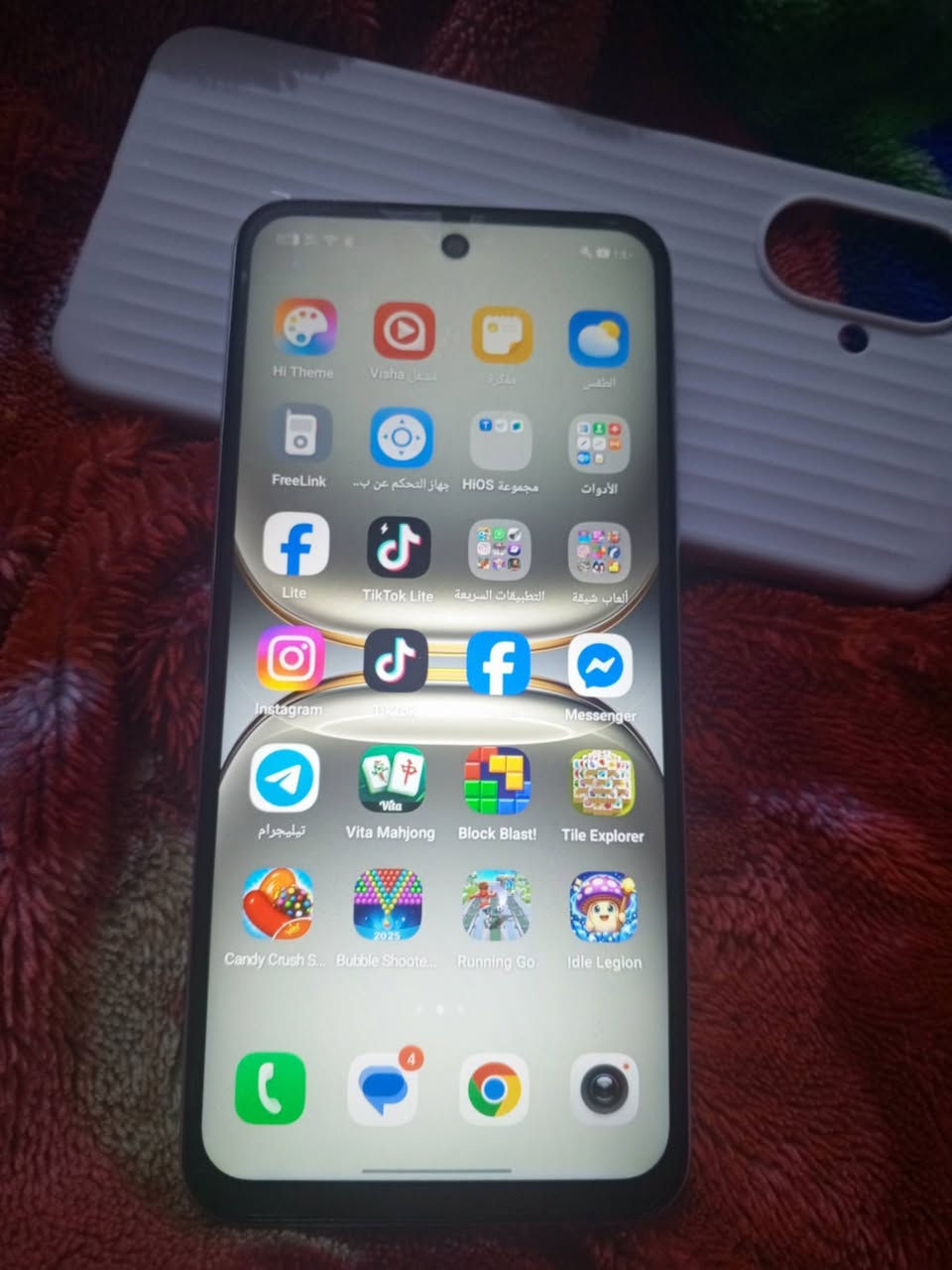 السلام وعليكم
جهاز تكنو سبارك 
 ذاكره 128 
السعر 150 وبي مجال بسيط
***********
