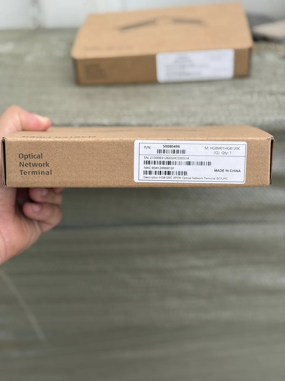 🔥 تحويلة ضوئي أصلية + كيبلات ضوئي من ماستر فايبر
📡 ONU 1G XPON – HG 8120C
🔌 2 Port LAN –  الواجهة الزرقاء أداء ثابت وسريع

💰 السعر: 8,000 دينار فقط
—-
كيبلات ضوئي دروب كيبل 
من 30m الى 200m 
دبل تسليح 

✅ يدعم جميع الشركات
✅ يعمل على كل بدالات OLT

📲 للحجز والاستفسار:
***********
***********

📍 العنوان: النجف – حي الزهراء

#FTTH #المشروع_الوطني_للإنترنت #كيبل_ضوئي #انترنت_سريع 😂 #ماستر_فايب
