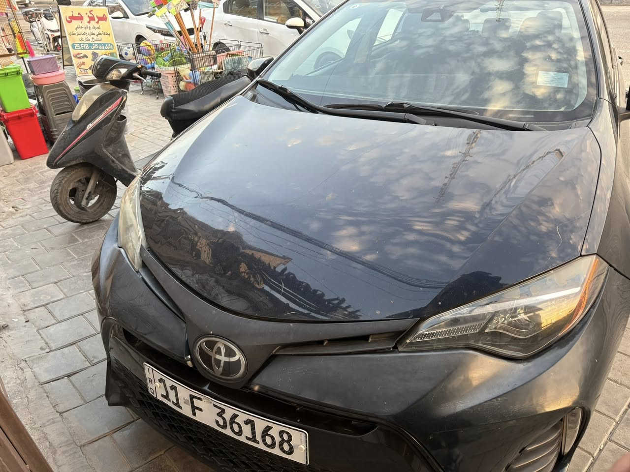 سلام عليكم كورلا موديل 2019 Li سيارة بدون قطعة صبغ فقط بارد بطرف بنيد سيارة جاهزة من صدر من تايرات من دامة كاملة مضومة بانزين ماشة 96 
سعر 142  
رقم ***********
