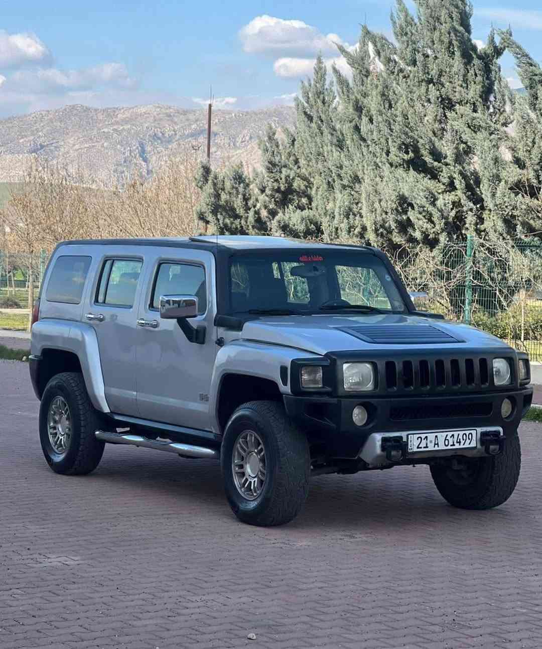 للبیع او مراوسة برقم شمالي فقط
رقم الهاتف : ***********
رقم بي واتساب : ***********
سعر البیع : 105 ورقە ومجال
علیها غرامات : 140 الف ینزل من السعر
همر H3 مودیل 2008 وارد خليجي فول فول مواصفات 1\1 سيارة ماشيه 260 الف كم سياره كير مكينه حداديه تخم تاير جديد 1 قطعە  صبغ فقط بدون دواخل  بدون ایرباك مكينه 5 سلندر مرغوب حجم 3700 سیارە جاهزە بدون مصرف 
رقم و سنویە  جديد تحويل ثاني يوم
مکان السیارە قظاء عقرة بين اربيل و دهوك اكر, نينوى
