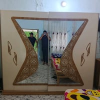كنتور خشب • مستعمل • خدوش خفيفه