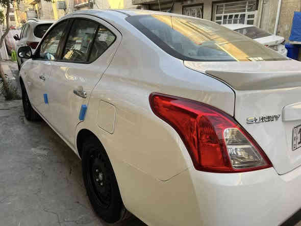 السلام عليكم للبيع صني ٢٠٢٤ رقم بغداد بأسمي رقم وهزة جديد  محرك كير تبريد مكفولات ماشيه ٨٨ كم  شاشه كامره سبايدر يدات نيكل بلوجكتر اسبير منازل كبات بعدهن ممشدودات  بيها صبغ جاملغ خلفي قبغ البانزين وشويه يم العلامة مال جنطة صورة الطخه قبل التصليح موجوده بدون دواخل مكانها بغداد جانب الكرخ سعرها ١١٨$ وبيها مجال بسيط للشراي ان شاءالله للاتصال ***********
