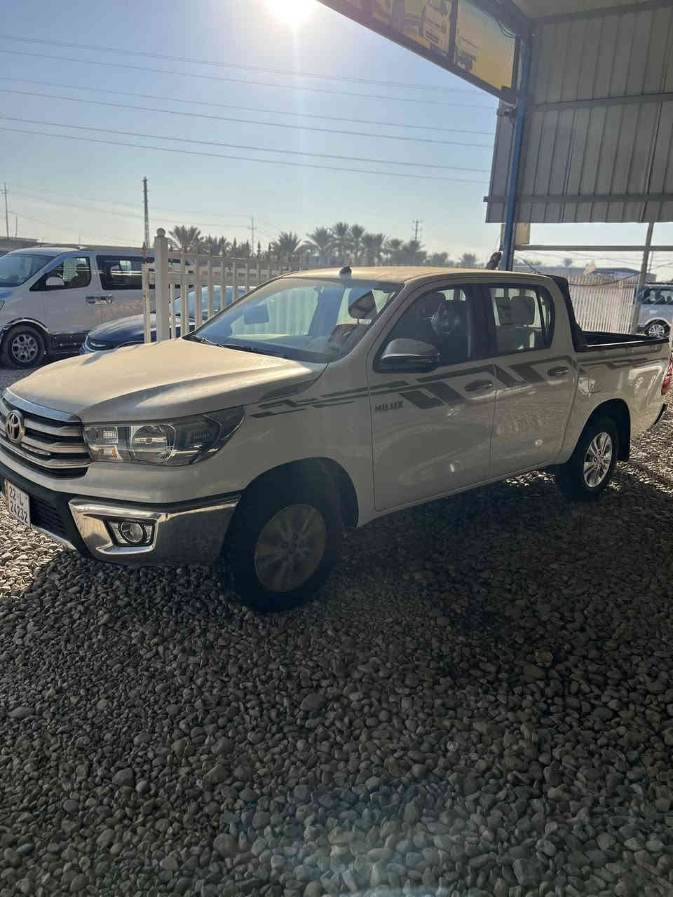 السلام عليكم بيكم هايلوكس كويتي 2025زيرو متر رقم اربيل دولي باسمي تحويل مباشر السعر 325وبي مجال بسيط 
الاستفسار ***********
