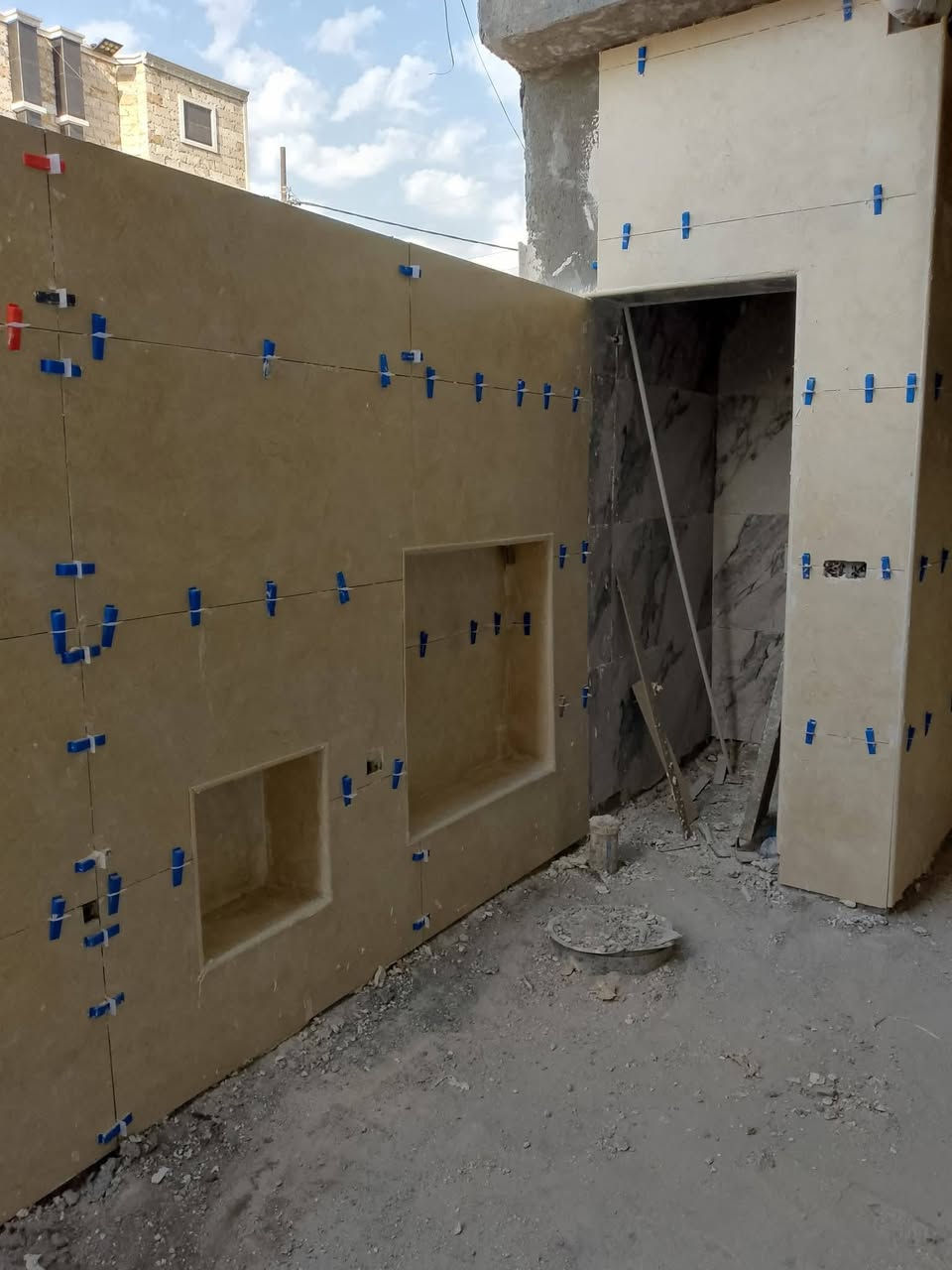 السلام عليكم خلفه سيراميك +بورسلين + درج بايه ومرايه عمل درجه اولى وانسب الاسعار اخوكم أبو كيان الجليحاوي/ الاتصال ‏‪***********‬‏ واتساب وأتصال
