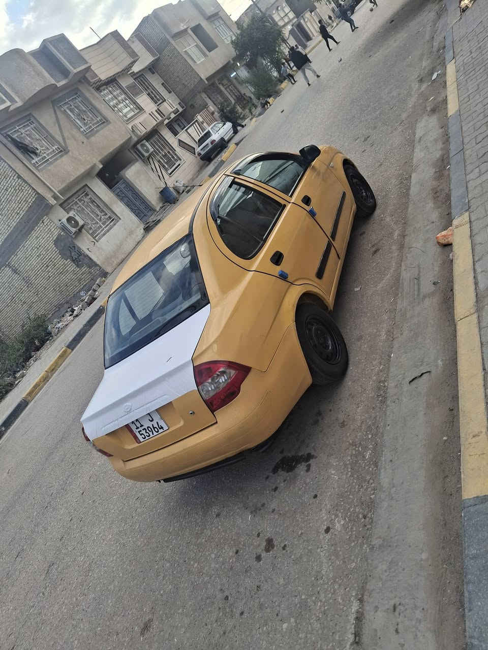 سلام عليكم 
طيبه 2016
رقم بغداد نكليزي مصفرة هيئه وغرامات تحويل مباشر سيارة كير ومكينه بلجيس حداديه كارتون تخم تاير سيارة جاهزة من كل شي ومكفوله منل ضربه سعر 42 مكان سيارة كربلا للاتصال ***********
