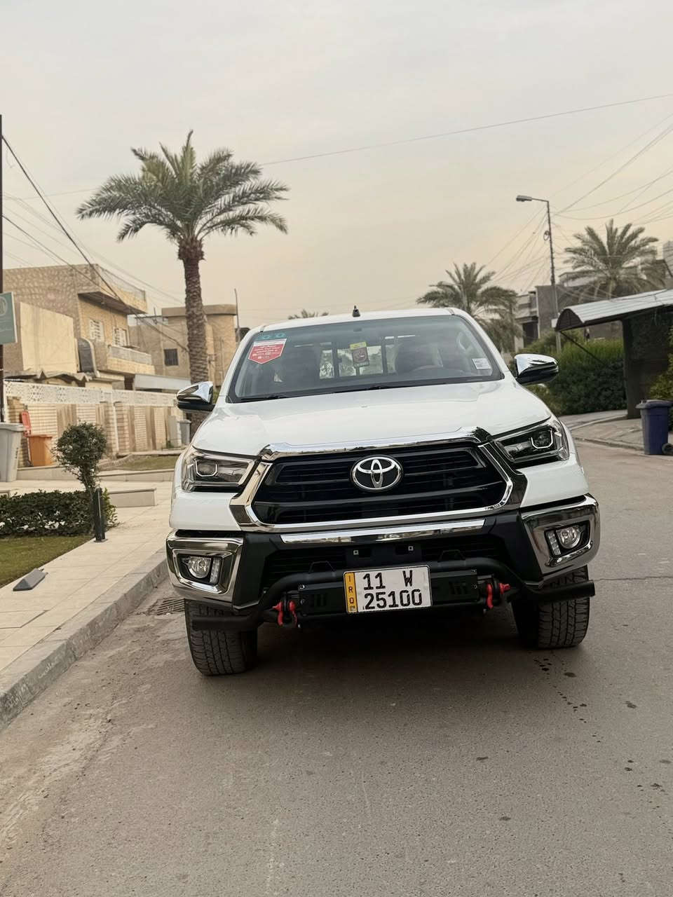 هايلوكس فور ويل
بشرط ع تايرات شركه
بيع مستعجل
كفاله
موديل٢٠٢٢كويتي فول
فول مواصفات 
ع وضع الشركه بشرط بعدها بفابلون شركه
ماشيه اقل٢٦الف 
رقم بغداد مييز  بسمي مشروع وطني
مواصفات
بصمه
فور ويل
بنيد جكات 
صندوق جكات 
ثلاجه بلجكمجه
دبل ايرباك 
داخل احمر
مثبت سرعه
نضام ايكو
تبريد قطعتين
تحكمات ستيرن
جهيتين شاشة جبيره
كامره 
درع امامي خلفي
 فورويل 4x4
سياره مدوشمه دوشمه كامله كشنات 
تحويل مباشر السيارة جديد 
كفاله عامه حته حداديه ع وضع الشركه 
سبير والعده ع وضع الشركه 
سونار مع منشور فيديو مع منشور سونار جديد يجي هم يسوي سونار
رقم الهاتف ‭***********
العنوان طالبيه قرب فلكه ٨٣
كفاله عامه
