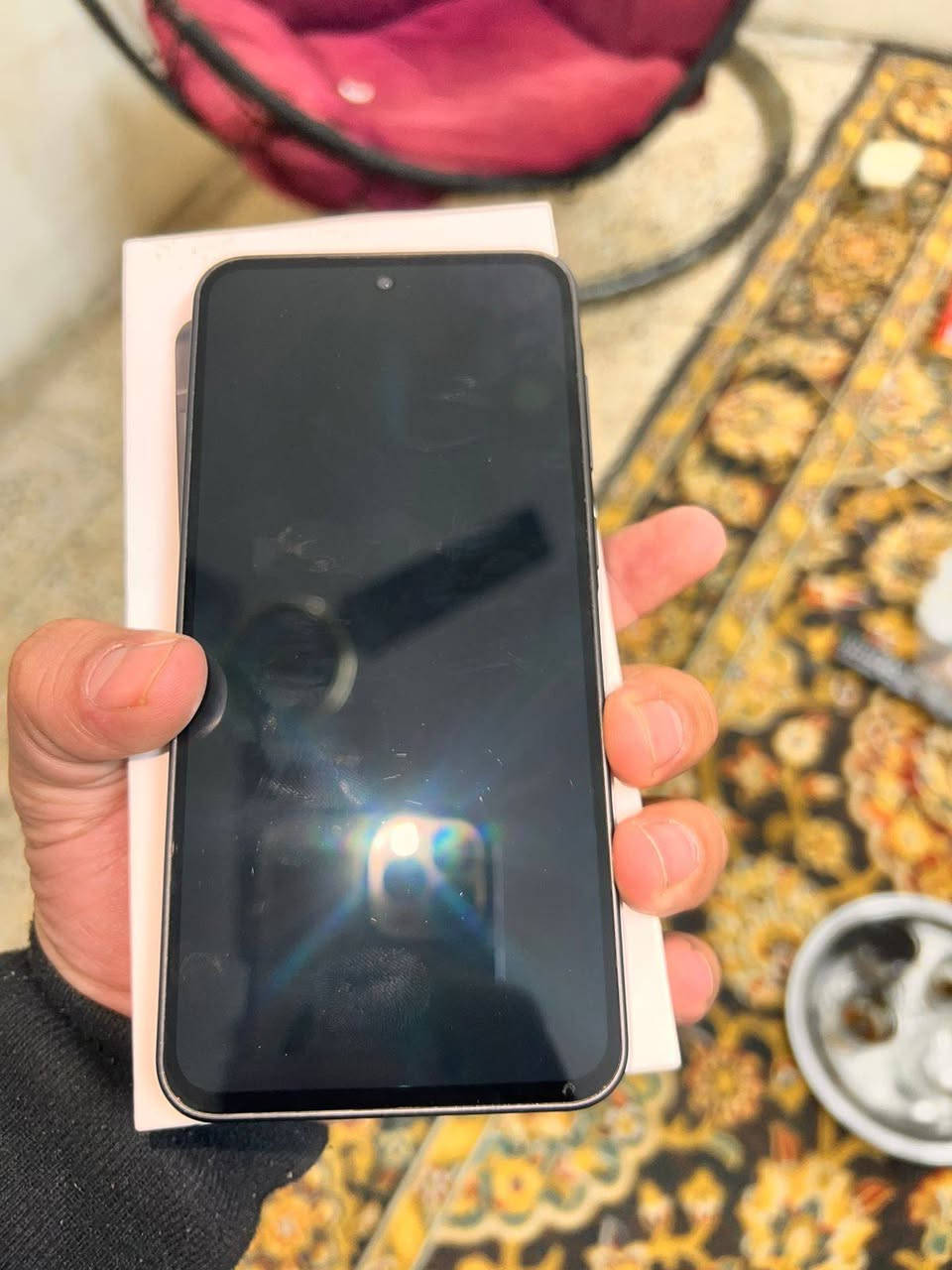 سامسونج a36 فول جديد ما صار شهر من اشتريته ذاكرة 128 صل الوكالة موجودوجهاز كلش نضيف 330 الف
الرقم ***********
