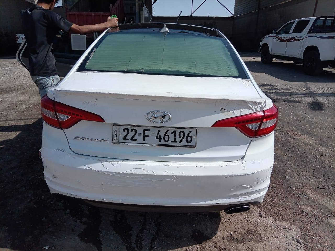 سوناتا 2017
وارد امريكي سياره نعمه من الله بس نقص حداده وتايرات 
رقم اربيل بعد الها سنه 
سعر 105 قبل وبيها مجال كلش بصيط 
رقم تلفون ***********
اتصل واني خادم
