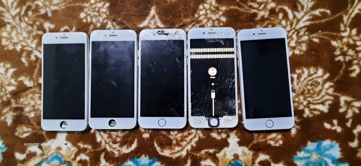 5 قطع ايفون 6 
فحم × فحم 
غراضهن كاملات اذا انت ابو صيانه 
واحد منهن يشتغل ويطفى مثل ماواضح 
للبيع فقط بدون مراوس 
سعرهن 60 الف شراي تفضل خاص


**إذا كنت صاحب هذا الإعلان وتريد حذفه لأي سبب، رجاءا أرسل رسالة إلى الدعم الفني**