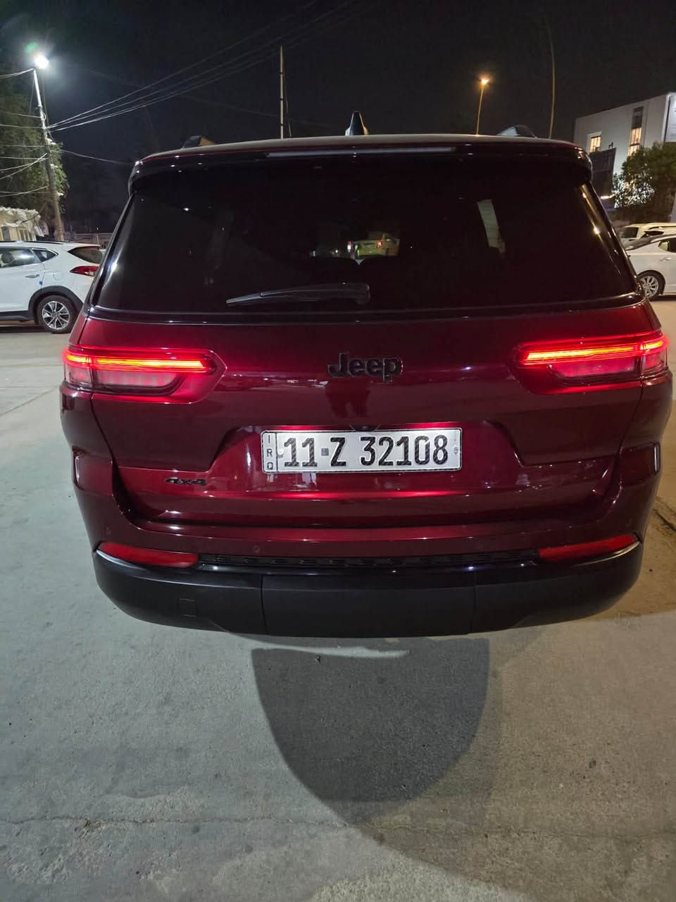 السلام عليكم
جيب موديل 23 صبغ جاملغات امامي وبنيد
وباب خلف السايق صبغ
ماشيه 23 الف كيلو
مواصفاتها لمتدد بصمه كشن كهرباء فتحه سقف كشنات منفصل vip تدفئه كشنات صندوق كهرباء وشادلها 6 عدسات زنون 
نقطه عمياء ورادار وقيادة ذاتيه وتحديد مسار صدر امامي وخلفي جديد على ايدي بدلته قبل شهر وتخم تاير ودسكات جديده
جاهزه السياره مابيها نواقص
وبيها صبغ جاملي امامي اليمين واليسار والبنيد والباب خلف السايق صبغ وبيها بارد اباب السايق
مكانها حله
السعر 219$
وماكو هيج سعر
***********
