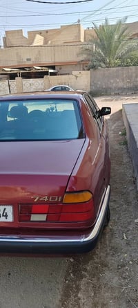 BMW 740i 1992 8 سلندر  فتحة سقف  تخم تایر جدید  داينمو جديدة  باتري جد...