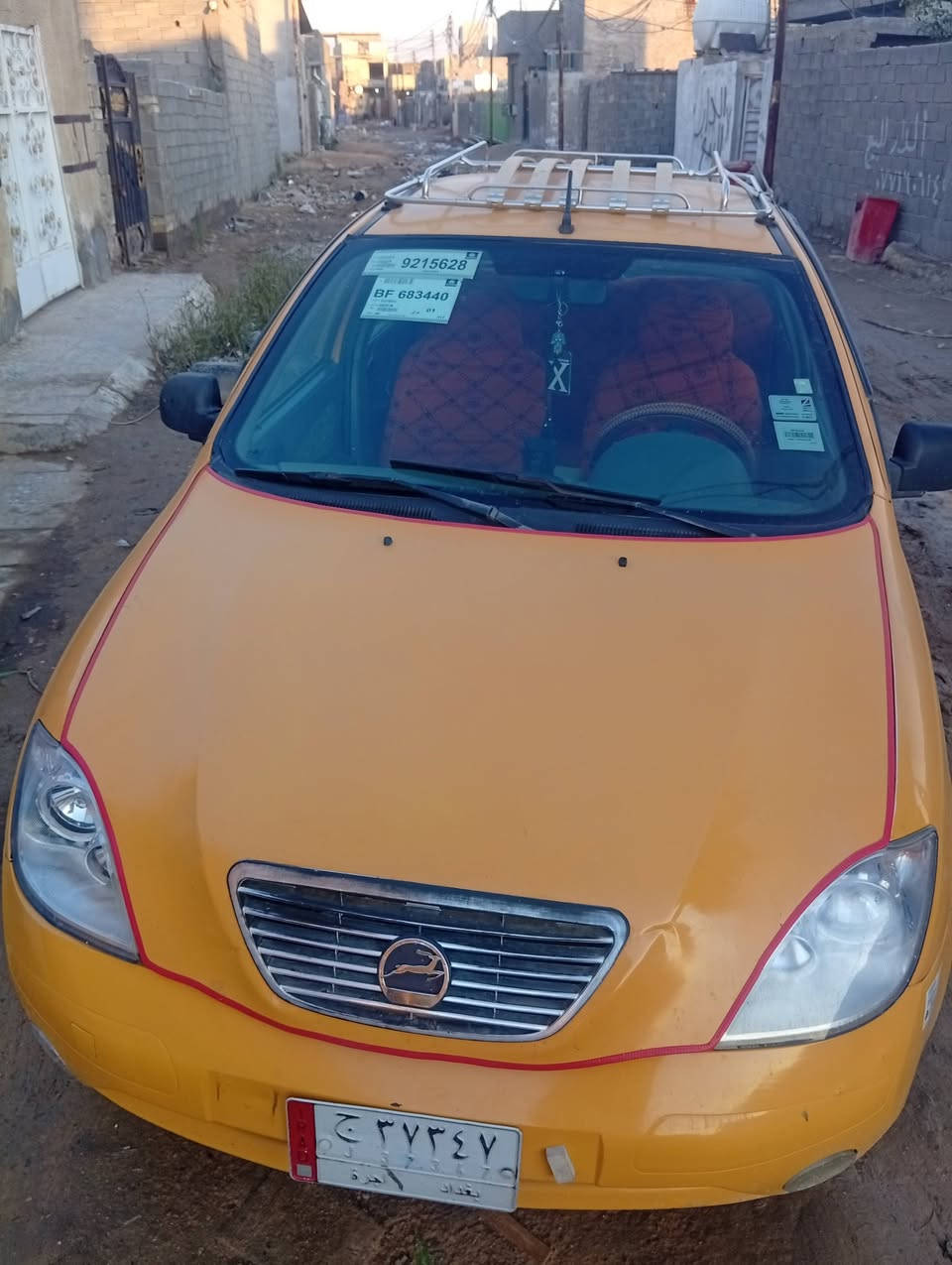 يا الله سلام عليكم طيبه 2015
خير من الله مكينه وكير  مكفوله تايرات جدد ضفيره بلاديه تبريد ويه سويج بيه ضربه بل جاملغ اليمن اليوره بس سنويه مطلوبه ورقتين عليه وهيئه وضريبه اني دفعه بس شرط تحويل مكاني بغداد الرشاد ***********سعره 43وبيه مجال حك الجيه
