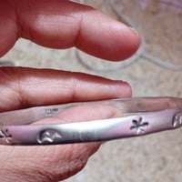 اللبيع من نوادر أنتيك سوار ومحبس فضة 925مال بالة أجنبية مختومات  سعر 1...