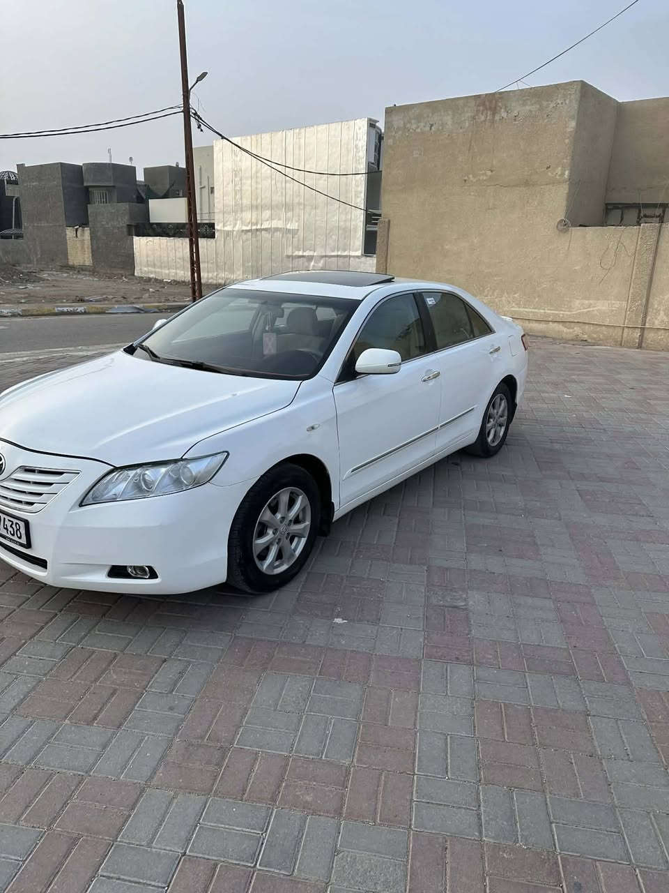 تحية طيبة كامري خليجي
موديل2008 رقم بغداد 

انكليزي الجديدGLX فول 

مواصفات تحويل مباشر

سلايد روفت طكتين تحكم 

استيرن كروز سرعة بردة خلفية 

كهرباء صاج ملكي تبريد ثلج 

تدفئة ويل كب عدد5 طخم 

تاير صدر خلفي امامي 

كير محرك2400 اربعة سلندر

كلة تمام لاتنقيص ولا تبخير

شرط السيارة ناعمة تراي زيروا

بيها ٣ قطع صبغ فقط 

سيارة كاعدة وجاهزة وحلوة

السعر($113) المكان الأنبار 

فلوجة للأستفسار
***********
***********
