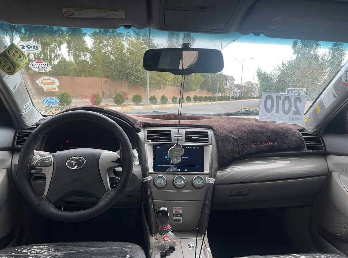 كامري ٢٠٠٨ نةفتي  ٦ پستن گير و مةكينة اڤلؤن  ٣ پارچةي سبوغ بئ ناو گرتن ١٧٥ هةزار هةقيقي رؤيشتووة  مواسةفات امريكي LE  تةقة و رةقة گير و مةكينة و تةبريد هةمووي بةشةرت  ٣ وةرةقة غرامةي لةسةرة سعري ٩٨
***********
*********** أربيل, العراق
