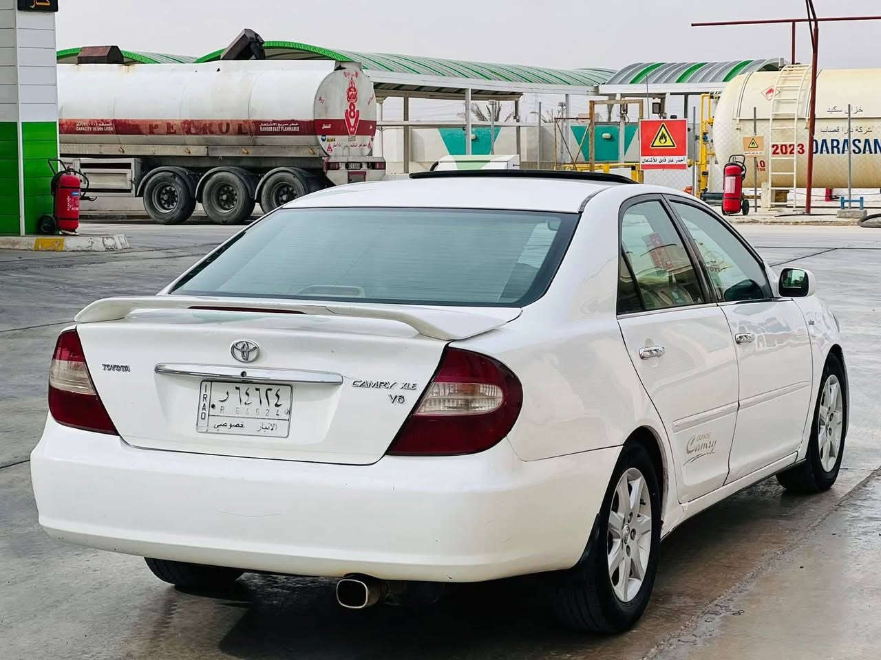 السلام عليكم.   للبيع كامري.   موديل 2002
رقم أنبار.   مشروع وطني.    تحويل بشرط 

أمريكي.    محرك V6.    كير.   محرك
صدر.    كفاله.   بشرط !!

صبغ.  ربع البنيد.     وهلال جاملغ خلفي 
فقط.    الباقي كفاله عامه.   مكفوله من الضربه
شرط.  الك الفحص.    

السياره فول مواصفات. 1/1.  بيانو. VIP
فول    للاخير 

السعر. 80.  $. وبيه مجال 
رقم هاتف.  ***********
الاستفسار علئ رقم فقط واتساب اتصال   .
