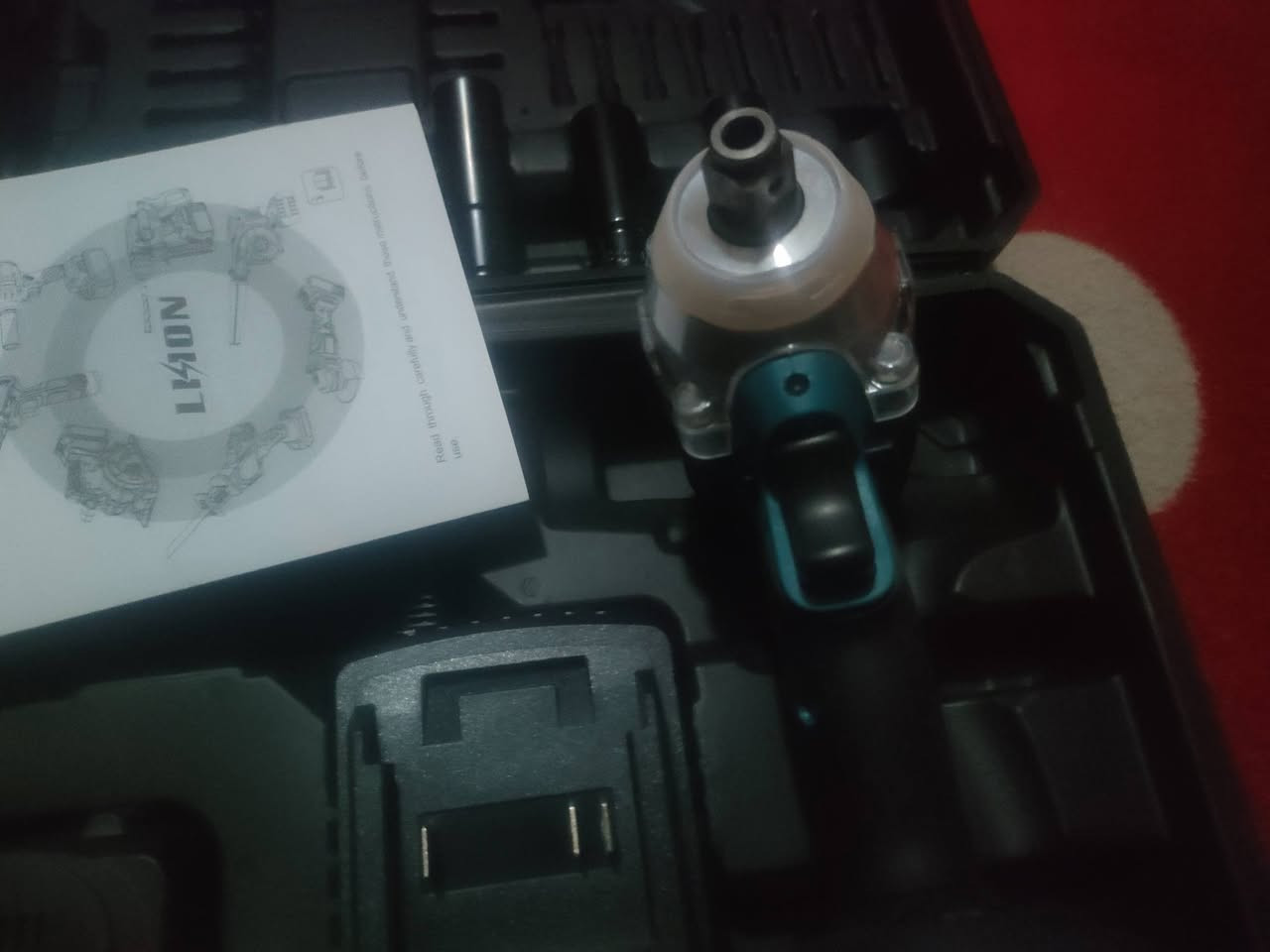 دريل لقمه يرهم لقمه وبرينه
سعر 25 مكاني  بغداد غزاليه 
بطاريه وحده ***********
توصيل متوفر
