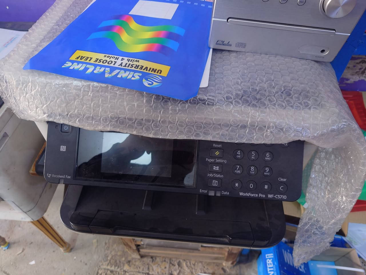 السلام عليكم طابعات ايبسون 5710 مستخدم بيع بنظام العاطل وحدة شغالة كاملة فقط القايش مقطوع والثانية شغالة طباعة فقط بدون سكنر
***********
بغداد بوب الشام
