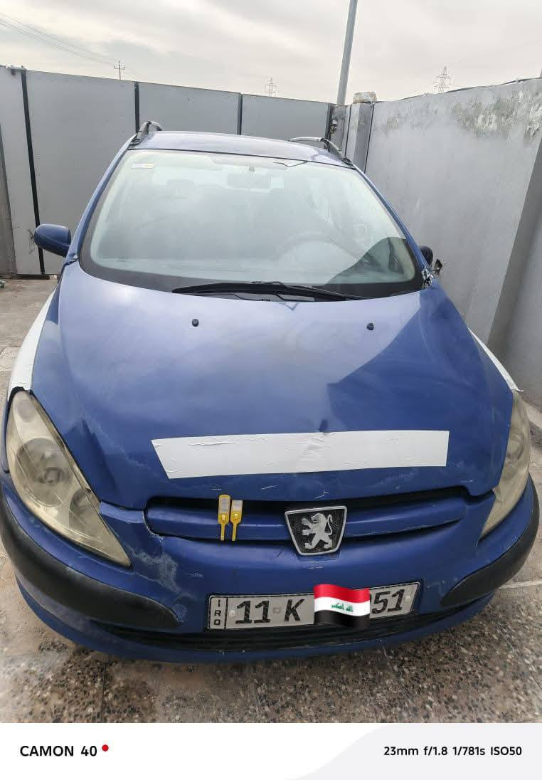 متاح بيجو فرنسي 307 موديل 2005 سياره  ادوات مكفوله من الكص ادوات ارقام وسنويه نكليزي بغداد طبق لاصل مكينه كير حداديه جاهزه السعر 26 بيه مجال قليل حك جيه اخوان مكلف بنشر هاذا رقم صاحبه  ***********
