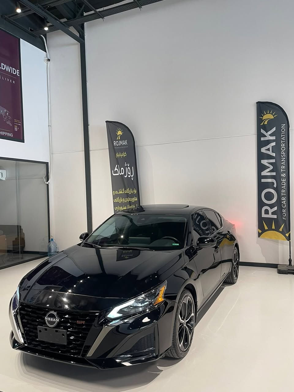 Nissan Altima 2024 SR plus
سەیارەکە پێش و پشتی کەپسە — بێ بۆیاخە 
یەک چاملخی پێشەوەی سەکن گۆڕاوە بە بیلاد 
بە بێ ناو گرتن - بەبێ شانسی بێ بەدەن - ڕادێتەر بیلادیە
ئێرباگی بەس سکان و شان سستمە — ڕەقەم کاتیە 
٩ هەزار مایل ڕۆشتووە — شوێن سلێمانی.  

1N4BL4CV8RN436213

***********
***********

نیسان التیما ٢٠٢٤ اس ار بلاس 
سیارە بجم کبس - بدون صبوخ 
بس جاملخ امامی سکن تبدیل بلادی 
بدون دواخل — ماشیە ٩ الف میل 
ارباک بس ستیرن طاک سستم — مکان سلیمانیە

1N4BL4CV8RN436213
