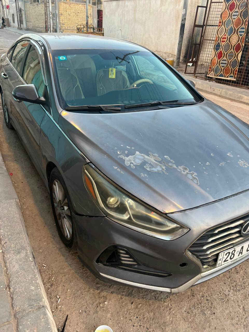 سوناتا 2019 سنويه ل 2031
***********
رادار جانبي
اشاير بالمري
حساسات خلفيه
محرك وكير ستوة شادهن 
تايرات حاله جيدا
يرادلها فقط رواجز البصرة, العراق
